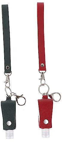 Didiseaon 2pcs Keychain Holder Pouch Bottle Covers Portable Bottles Reusable for Travel Outdoor Activities