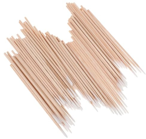 Ipetboom 600piezas Bastoncillos De Algodón De Punta Unidades Bastoncillos De Algodón Para Maquillaje y Viaje