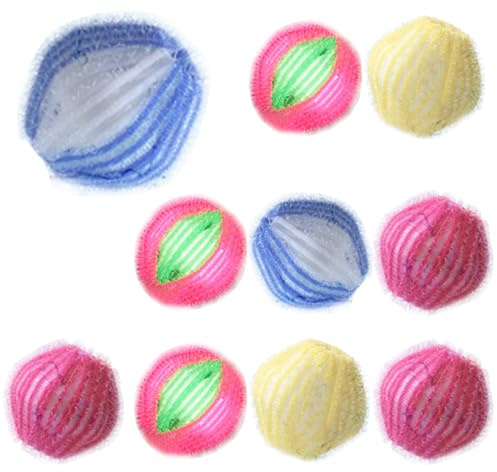 Lavatrice per capelli per animali chevex - riutilizzabili in nylon ABS da 3,5 cm per l'uso della lavanderia | Tessitura per capelli riutilizzabile colorato | Essiccatore Palla Plac
