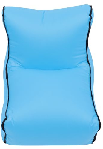FRCOLOR 1pièce Canapé Gonflable Portable Multi-Usage pour Extérieur Fauteuil Paresseux Léger et Compact pour Camping Plage et Jardin Facile à Gonfler et Transporter