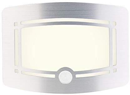 Lunartec Wandlampe ohne Strom: 2-stufige Batterie-LED-Wandleuchte, Bewegungs- & Lichtsensor, 40 lm (Wandleuchte ohne Stromanschluss, ohne Strom, Aussenleuchte)