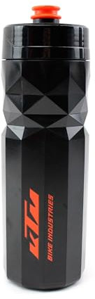 KTM Bottiglia per bicicletta, borraccia Bottle Team 700, 700 ml, colore nero, a prova di perdite, senza BPA