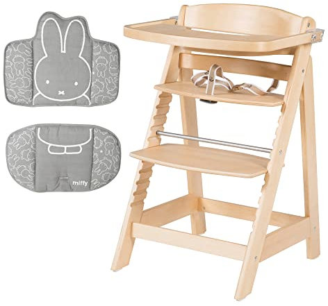 roba Treppenhochstuhl 'Sit Up FUN', inkl abnehmbarem Essbrett und Bügel, mitwachsend, natur