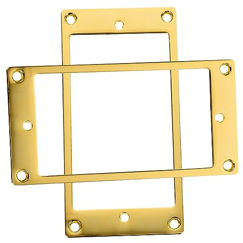 VICASKY 2piezas Marcos Para Pastillas De Guitarra Repuestos Para Marcos De Guitarra De Montaje Para Pastillas De Protectores Para De Latón Para De