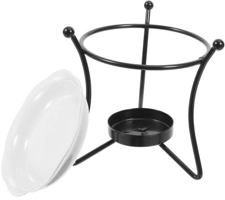 TOPBATHY Handgehaltener Ölbrenner Aus Keramik Modernes Design Teelicht-wachsschmelzwärmer Duftkerzen-lampenwärmer Teelicht-kerzenhalter Heimdekoration Diffusor