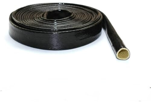 Protezione termica per tubo flessibile, guaina antincendio con protezione termica | guaina di protezione cavi elettrici - guaina di protezione del filo termico in fibra di vetro, protettiva