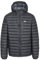Trespass Digby, Black, S, Leichte Warme Daunenjacke 80% Daunen für Herren, Small, Schwarz