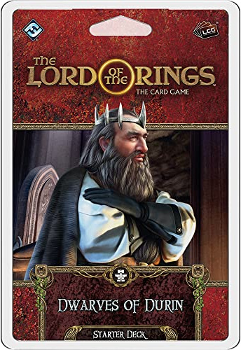 Fantasy Flight Games Le Seigneur des Anneaux LCG : Dwarves of Durin Starter Deck - Jeu de Cartes à partir de 13 Ans - 1 à 4 Joueurs - Temps de Jeu de 30 à 60 Minutes