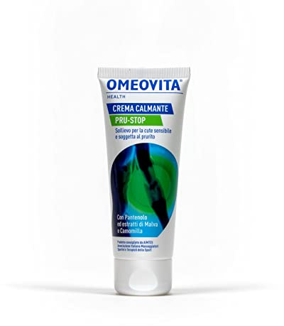 OMEOVITA HEALTH - PRU-STOP HOMING Kräm | Ger lindring till den känsliga huden och utsatt för klåda, irritation och rodnad, För vuxna och barn, 75 ml