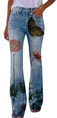 WILLBEST ballettstrumpfhose mädchen Sporthose Damen 7/8 Locker Leicht Hosen Damen Locker Baggy Jeans mädchen Yogahose Baumwolle Bunt Haremshose Große Größen Kurze Jogginghose Jeans Herren