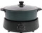 Electric Hot Pot, Cooker Separable Shabu Shabu Pot with Divider,Hotpot Pot Cooker Dual Sided,Non-Stick 4L Fondue Pot for 1-5 People,Suitable for Cooking hot Pot, Steak, stir-Fry, hot Soup (Green)