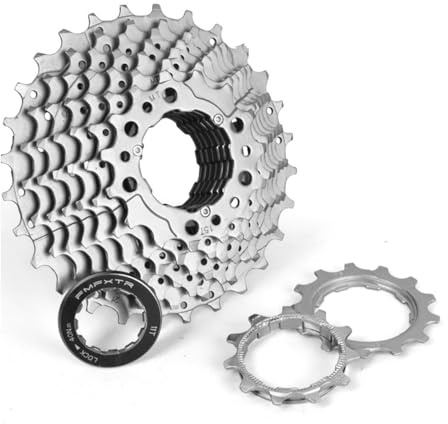 HOUSON 9-Speed Bicycle Cassette - 11-13-15-17-19-21-23-25-28T Freewheel for MTB & Racing