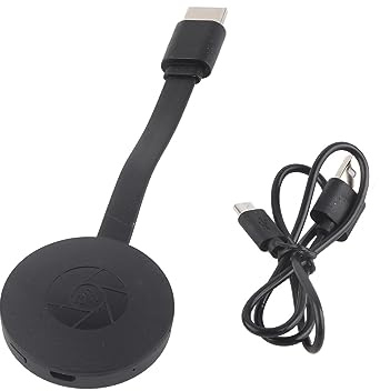 4K Wireless Display Dongle Adapter, Wireless Streaming Receiver Multimedia Interface Wireless Extender för Trådlös Samma Skärm