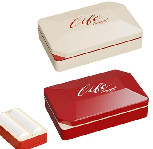 Suuwwn - Rodillo de pelusa reutilizable, 2 unidades, lavable, para eliminar el pelo de animales, rodillo de pelusa de gel pegajoso, bola para pelo de mascotas, rodillo reutilizable para ropa, viajes,