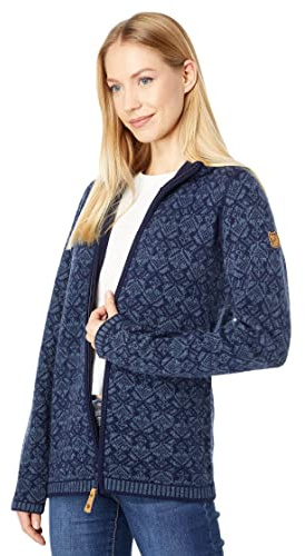 Fjällräven Damen Snow Cardigan Jacke, Dark Navy, M