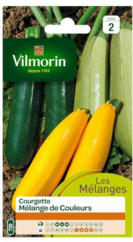 VILMORIN COURGETTE MÉLANGE DE COULEURS