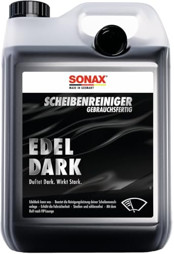 SONAX ScheibenReiniger gebrauchsfertig Edeldark (5 Liter) gebrauchsfertiger Reiniger für die Scheiben- und Scheinwerferwaschanlage | Art-Nr. 01705000