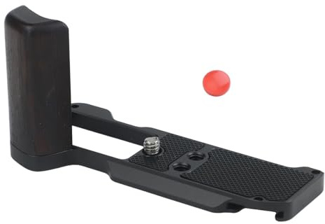 Semplifica le tue riprese Impugnatura leggera a forma di L con funzione di sgancio rapido per utenti Fujifilm XM5 (nero)