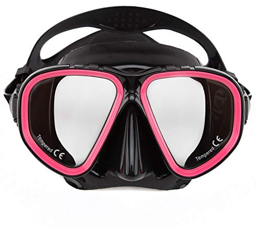 KFGISD, Goggles herr och kvinnor vuxen dykmask dykglasögon set simmask snorkelmask dykutrustning ，Dykmask