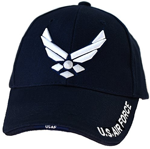 topt mili Casquette Americaine Visiere Aile Avion us air Force Pilote USA Sergent aviateur Américain brodée Militaire