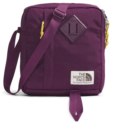 The North Face NF0A52VTTIH1 BERKELEY CROSSBODY Gym Bag Herren Black Currant Purple-Yellow Silt Größe Taglia Unica