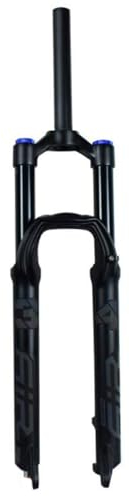 ZECHAO 160mm Travel Air Mountainbike Federgabeln,Ultraleichter Gasstoßdämpfer 26 27,5 29 Zoll Scheibenbremsgabel Aus Aluminiumlegierung 9mm Achse (Color : Straight Manual Lock, Size : 29inch)