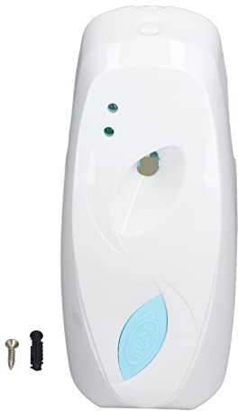 Automatischer Lufterfrischer-Sprühspender, Wandmontierter Duftspender, Zeitgesteuerte Lichtwahrnehmung, Automatischer Duftsprüher für Zuhause, Badezimmer, Toilette, Büro