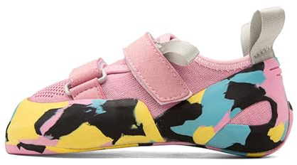 LuminescentDream Scarpette da Arrampicata per Bambini,Scarpe da Arrampicata Donna,Scarpette da Arrampicata Indoor Scarpette da Arrampicata compatte Traspirante Antiscivolo,per Bambini Principianti