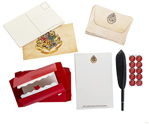 Paladone Harry Potter Geschenkset zum Schreiben von Briefen mit Heulern, Federkiel und mehr