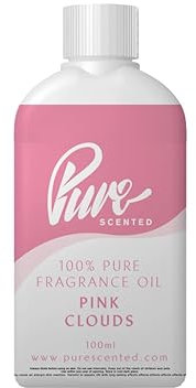 Pink Clouds Fragrance Oil - 100ml Suitable for Candles, Soaps, Slime, diffusers, Cosmetics, Wax Melts