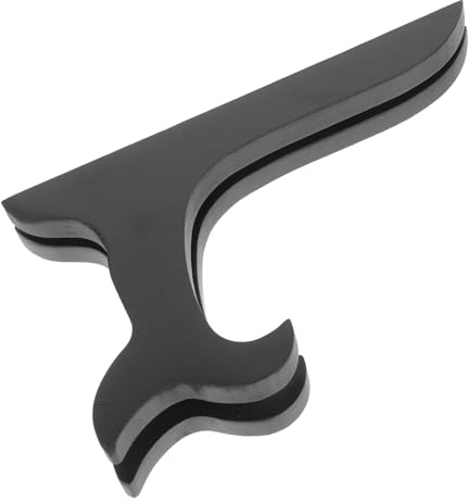 RORPOIR Black Wooden Plate Display Stand for Tea Cakes 5-inch Holder Suitable for 11-15cm Diameter White Tea Pu'er Presentation Desktop Display Rack