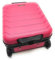 Clacson TROLLEY ABS RIGIDO CM.40X30X20 IDONEO WIZZAIR 2 RUOTE PICCOLO BAGAGLIO SOTTO SEDILE (Fucsia)