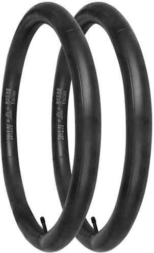 TREFAN Pneu de VTT 20 pouces 20 x 1,75/44-406 Noir Convient pour VTT et BMX