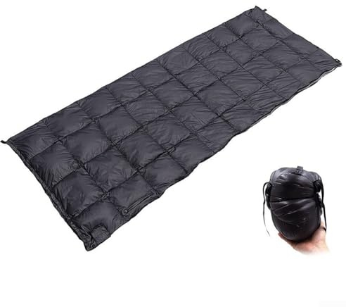 ZAMETTER Sac de couchage en duvet ultraléger pour adulte