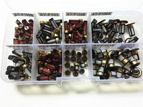 ATUMY Fuel Injector Nozzle 120 Pieces Micro Filter For Fuel Injection Fuel Injector Filter Fuel Injector