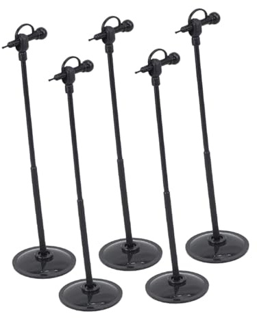 TOYANDONA 12 pour Maison de Poupée, Accessoires Décoratifs en Plastique, Instruments de Musique Miniatures pour Jeu et Collection