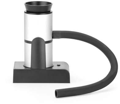 HENDI Affumicatore, affumicatore da cucina, affumicatore a freddo per piatti e cocktail, 90x54x(H)122mm, alluminio