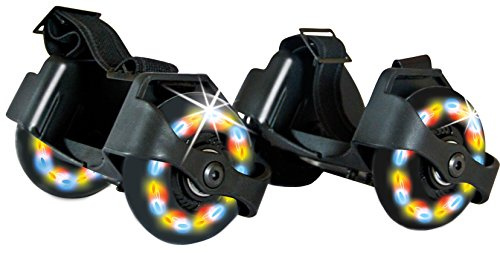 Schildkröt Flashy Rollers | Ruedas para Zapatos con Luces LED | Ajustables y Compatibles con Cualquier Calzado