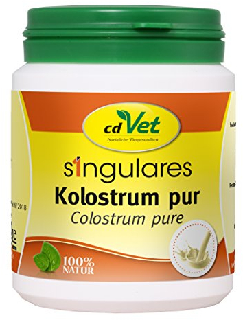 Singulares Rinder-Kolostrum Pulver 100g - Natürliches Ergänzungsfuttermittel für Tiere
