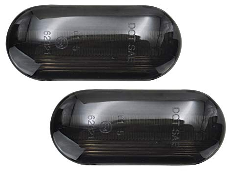 AUTO-STYLE Satz LED Seitenblinker kompatibel mit VAG/Ford diverse Modelle - Smoke - inkl. dynamischem Lauflicht