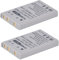 PowerTrust 2X EN-EL5 Akku für Nikon Coolpix P510, P500, P100, P520, P530, P90, P80, P6000, P5000, P5100, P4, P3, S10