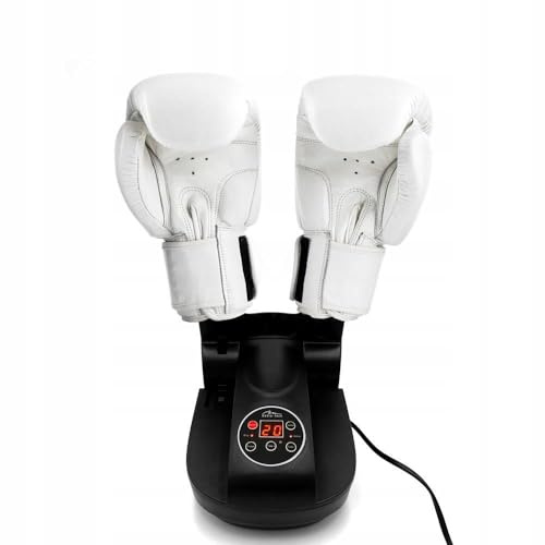 Media-Tech MT6523 Secador de zapatos con desinfección de ozono y temporizador, panel de control con pantalla y botones, secador para zapatos, guantes, gorras, cascos, etc.