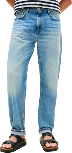 Tommy Hilfiger Regular Tapered Harlem Taj Blue Mw0mw42326 - Ajustado Hombre