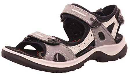 ECCO Damen Offroad Sandalen, Titanium, 37 EU