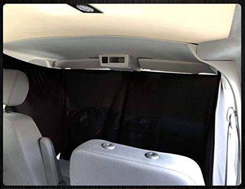 BREMER SITZBEZÜGE Mercedes Vito Viano W639 - Cortinas delanteras para luna delantera, color negro
