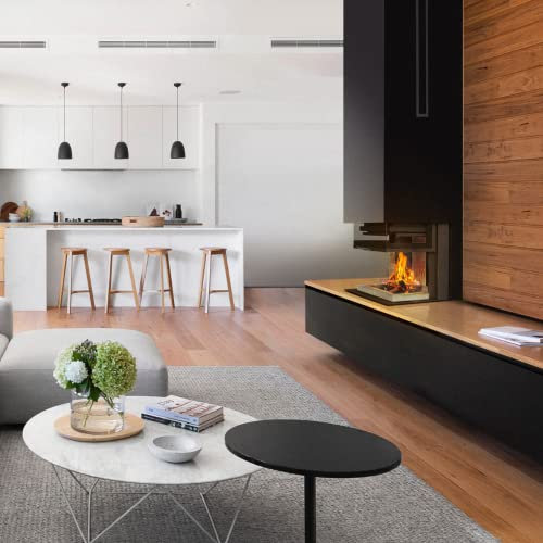 KRATKI NBC 680/2x280 Holzbefeuerter Kamineinsatz Lufteinlass BImSchV 2 konformer Stahl Schwarz Thermotec-Auskleidung 7 kW Thermischer Wirkungsgrad 83% Abgasauslass fi 160 mm 124,5x75,2 cm