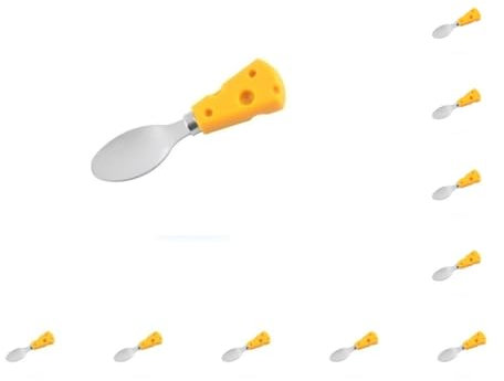 10 Set Cheese Spoon Butter Scoop Household Accessories Long-Lasting Practical Kitchen Tool Utensils Slicers Multifunctional Flat Spoons