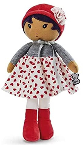 KALOO - Tendresse - Ma 1ère Poupée en Tissu Jade K, K962000, 32 cm Multicolore
