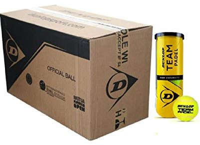 DUNLOP Pelotas Pádel TEAM PADEL Caja 72 (24X3)