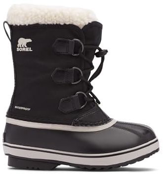 SOREL Children's Yoot Pac Nylon Waterproof Boot - BLACK - 1